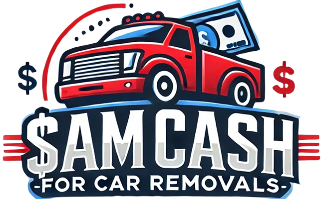 sam cash for car removals logo